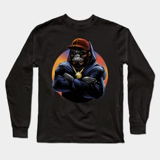 HIP HOP MONKEY Long Sleeve T-Shirt